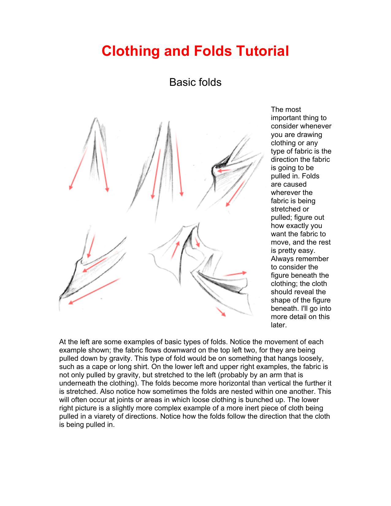 ebook-Anime Clothing and Folds Drawing Tutorial.pdf by Anime Clothing & Folds Drawing
