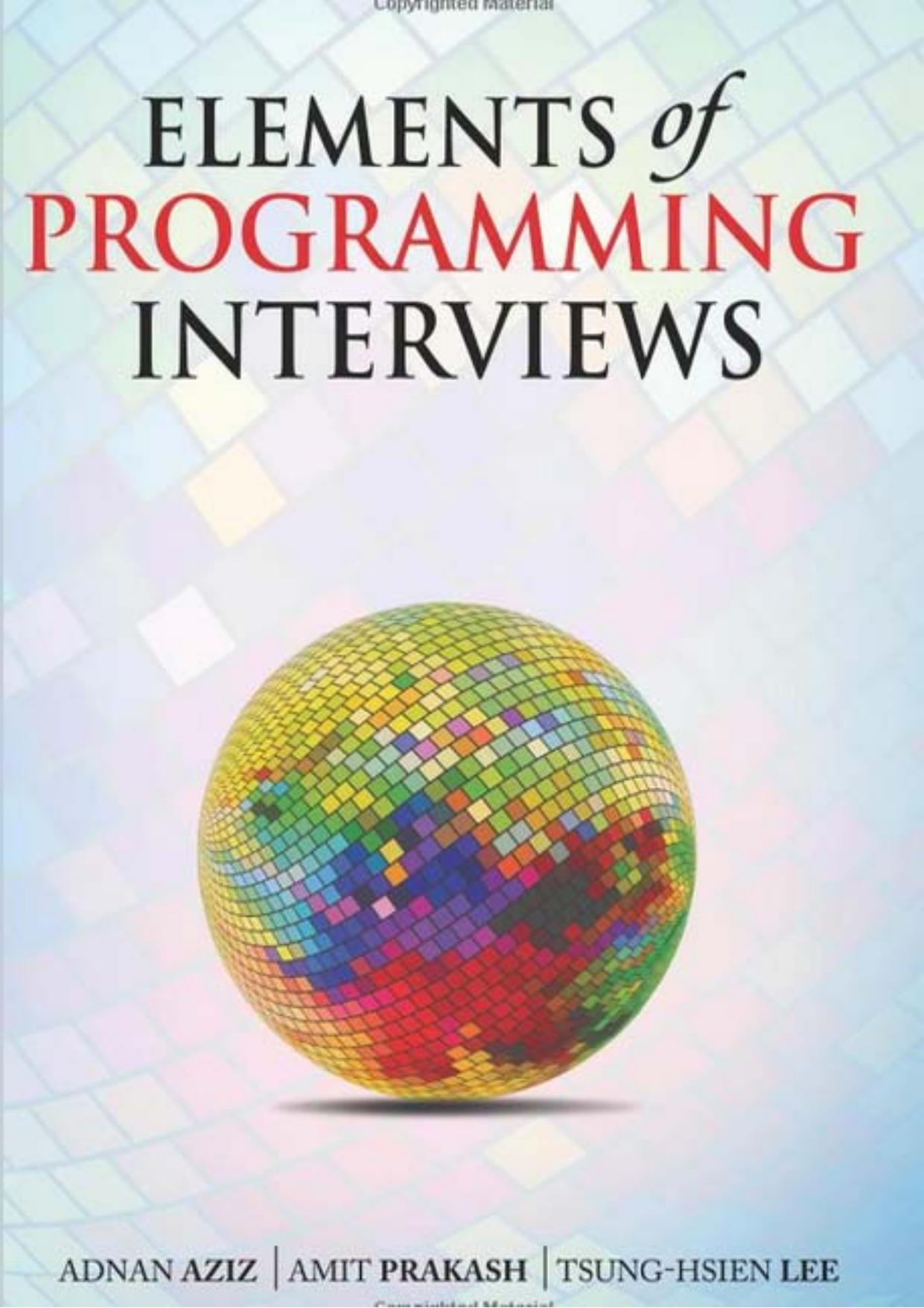 elements of programming interviews.pdf by User