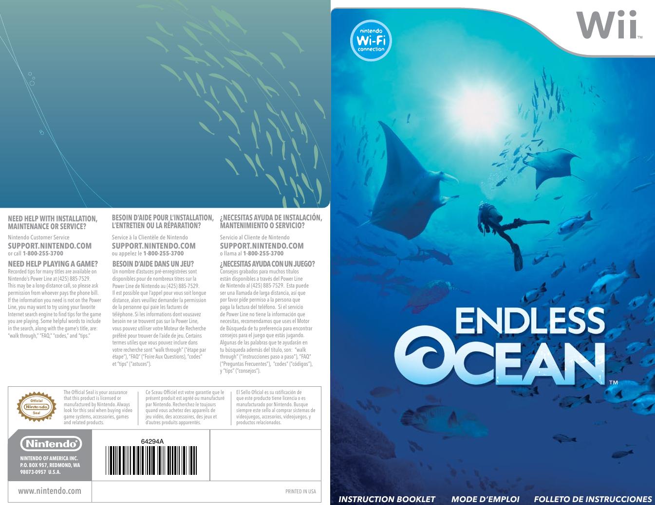 endless ocean north america by Unknown