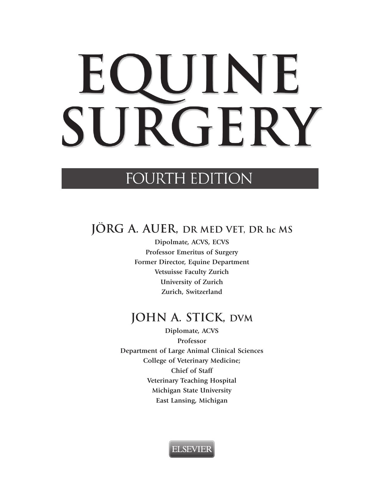 equine surgery 4th edition.EBOOKOID by Unknown