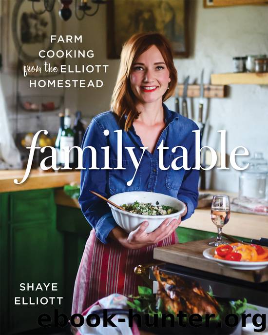 family table by SHAYE ELLIOTT