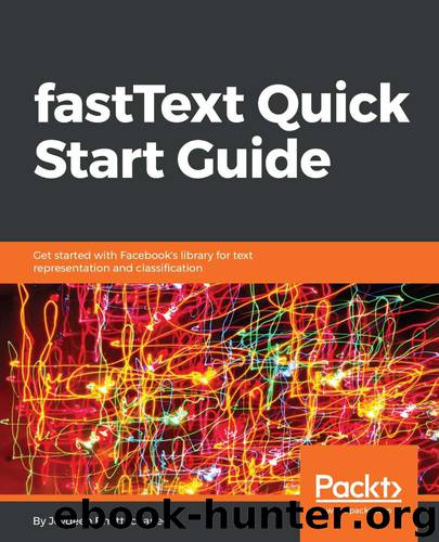 fastText Quick Start Guide: Get started with Facebook's library for text representation and classification by Joydeep Bhattacharjee