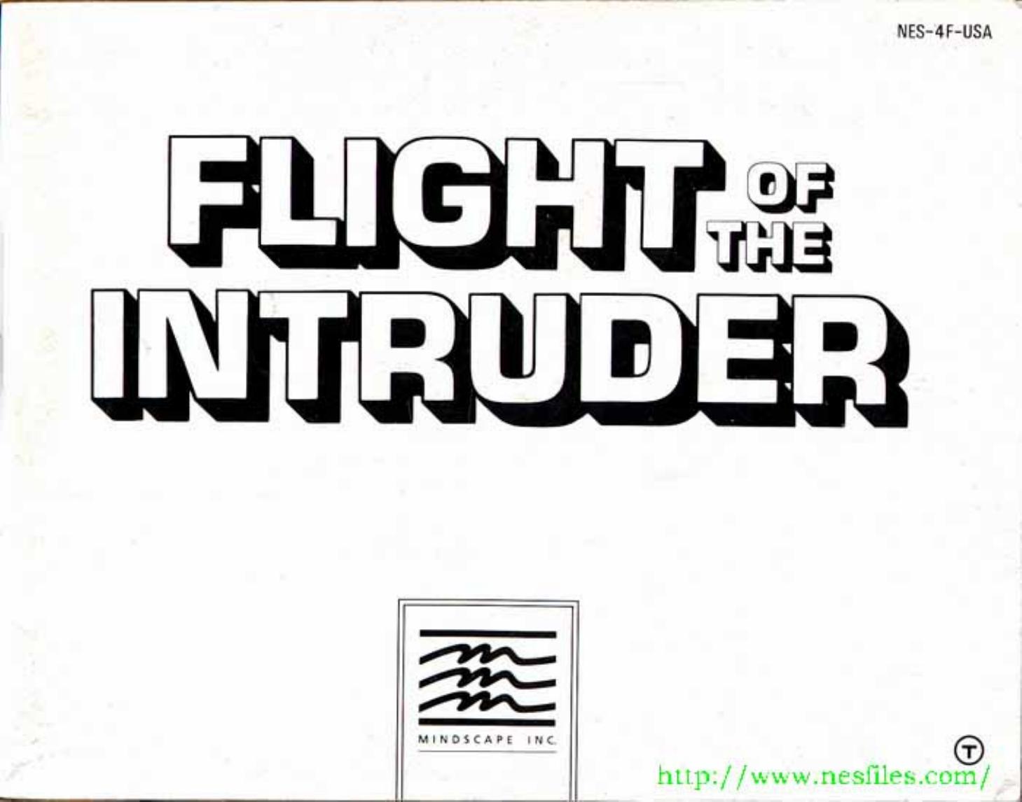 flight of the intruder by Unknown
