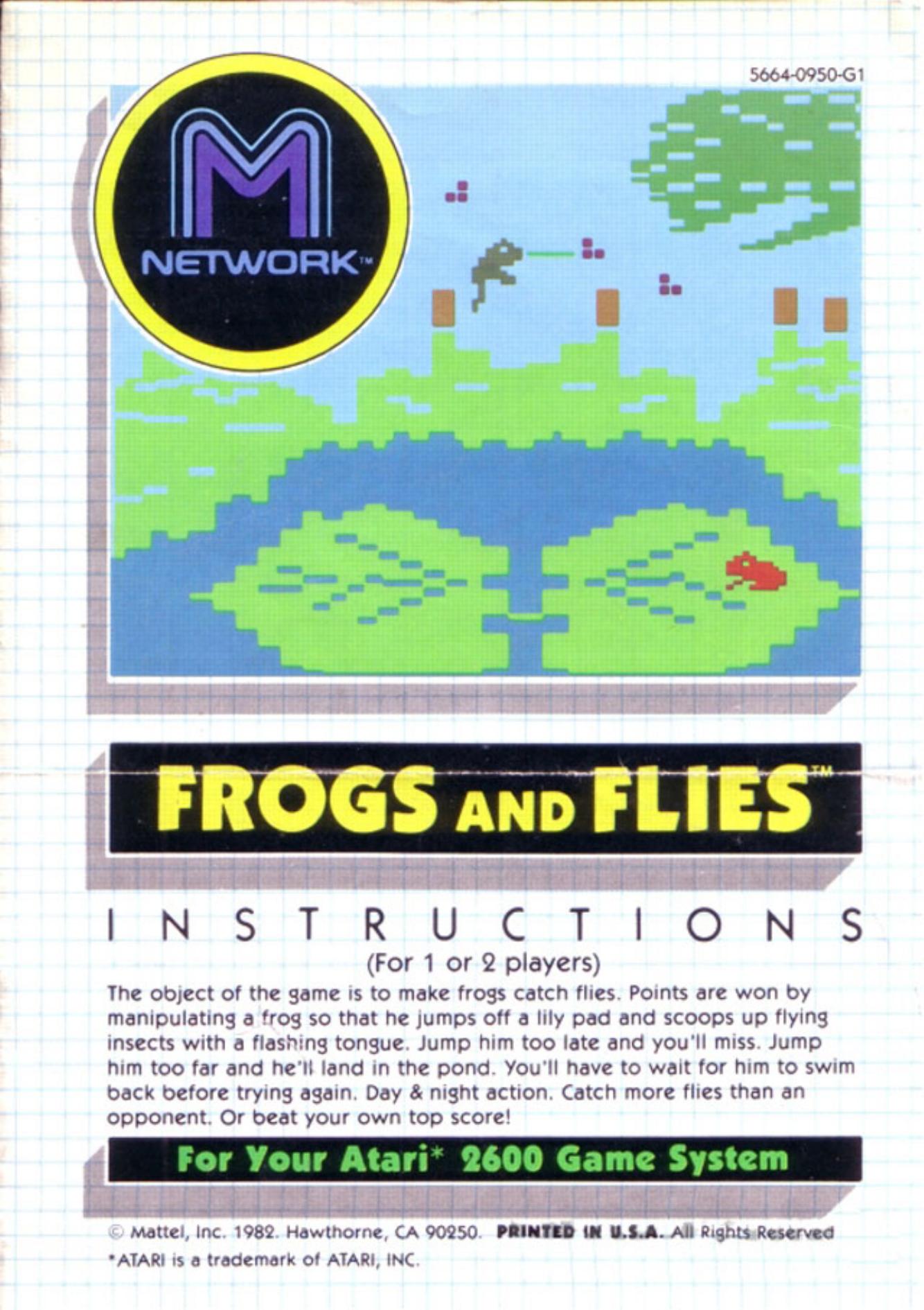 frogs and flies usa by Unknown