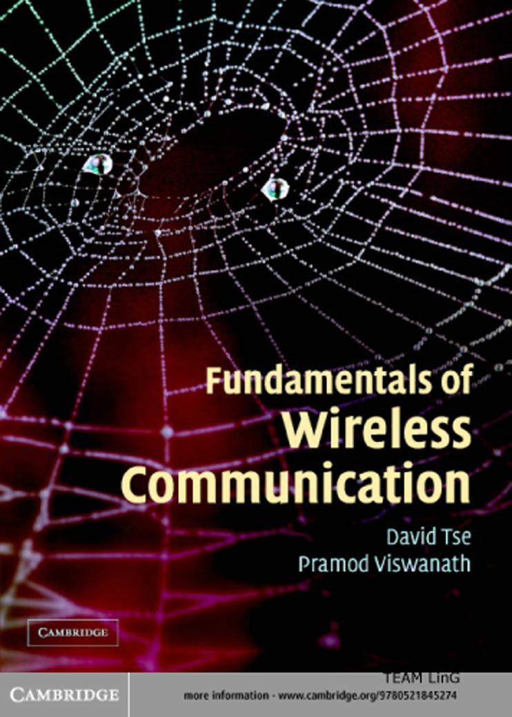 fundamentals of wireless communication by david tse