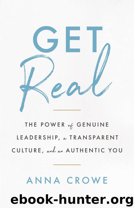get real by Anna Crowe