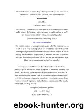 hidden talents by emma holly