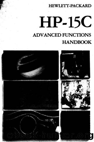 hp15cAdvanced functions handbook by Unknown