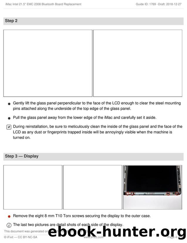 iMac Intel 21.5 EMC 2308 Bluetooth Board Replacement by Unknown