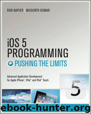 iOS 5 Programming Pushing the Limits by Rob Napier & Mugunth Kumar