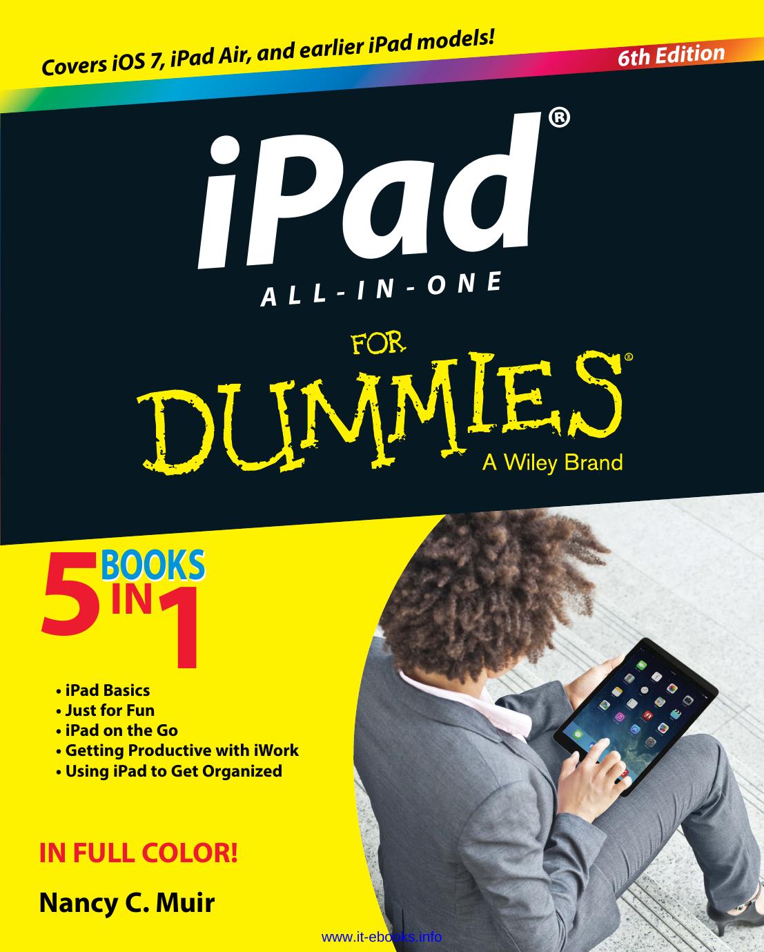 iPad All-in-One For Dummies, 6th Edition by Nancy C. Muir