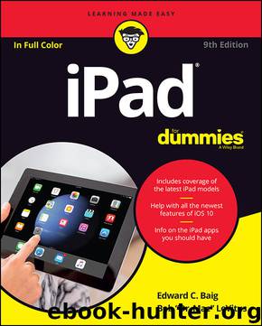 iPad For Dummies by Baig Edward C. & LeVitus Bob