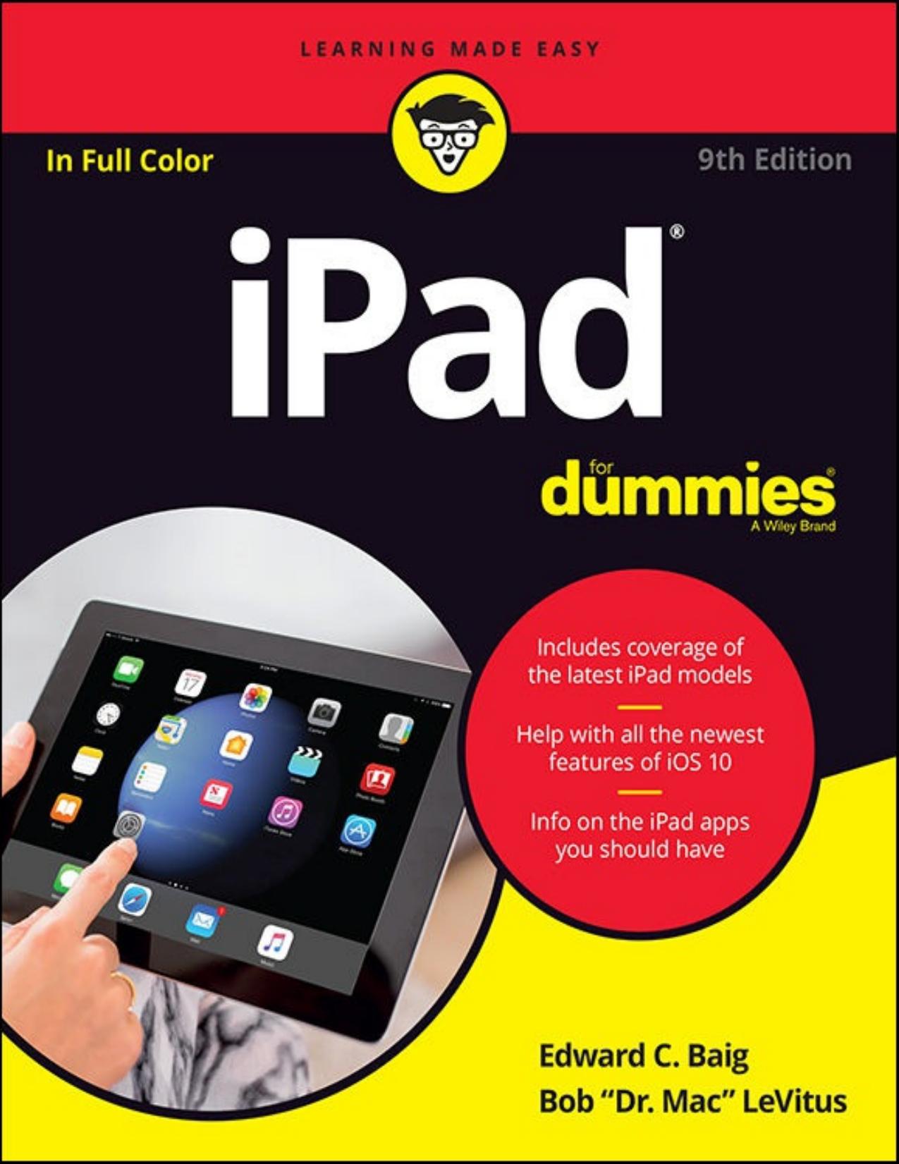 iPad For Dummies by Edward C. Baig Bob LeVitus