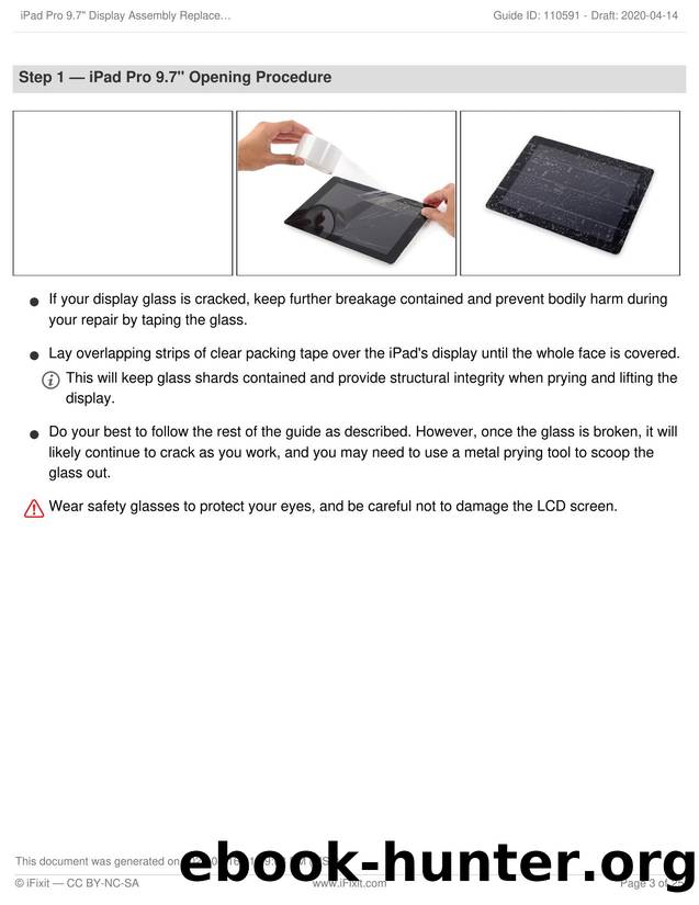 iPad Pro 9.7 Display Assembly Replacement by Unknown