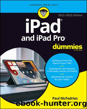 iPad and iPad Pro For Dummies by Paul McFedries