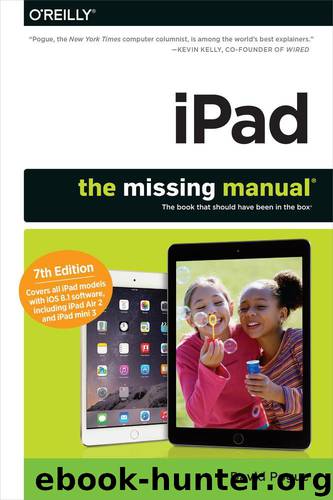 iPad: The Missing Manual by Pogue David