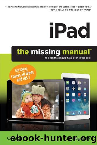 iPad: The Missing Manual, 6E by J.D. Biersdorfer