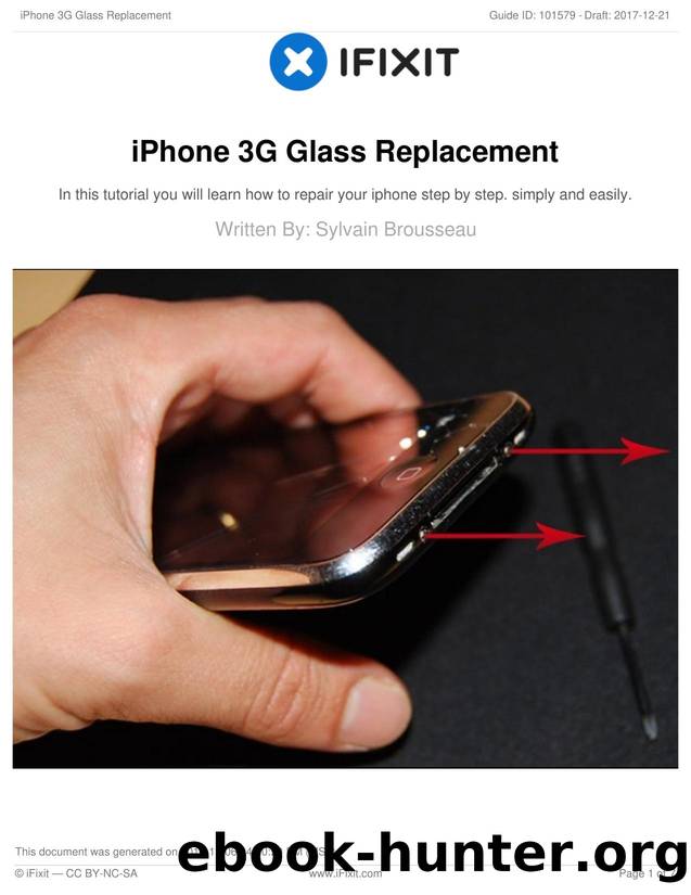 iPhone 3G Glass Replacement by Unknown