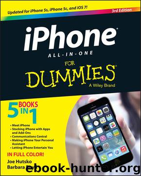 iPhone All-in-One For Dummies, 3rd Edition by Joe Hutsko and Barbara Boyd