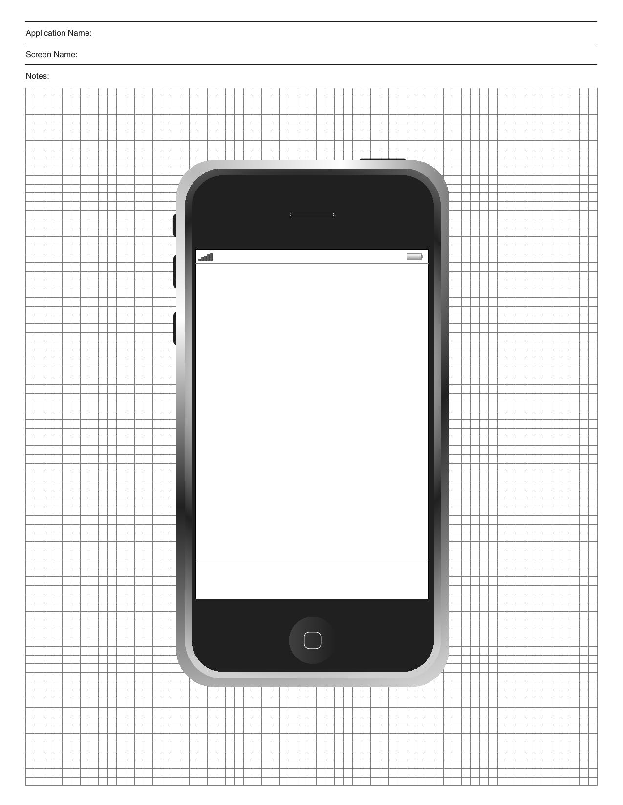 iPhone Application Sketch Book by Dean Kaplan (auth.)