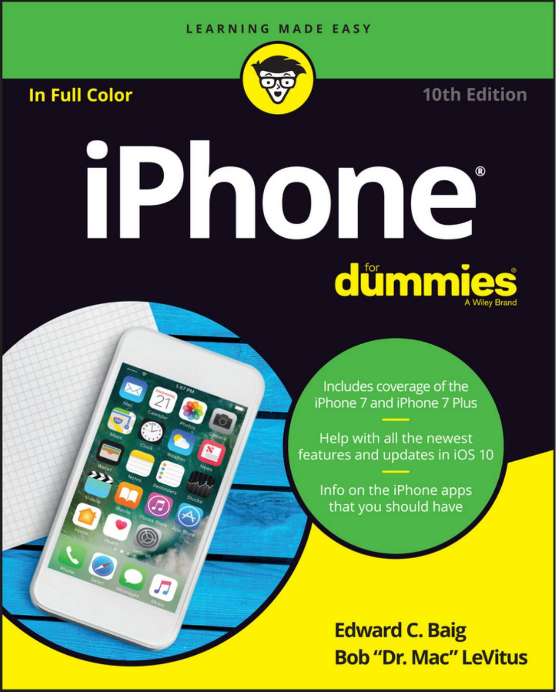 iPhone For Dummies, 10th Edition by Unknow