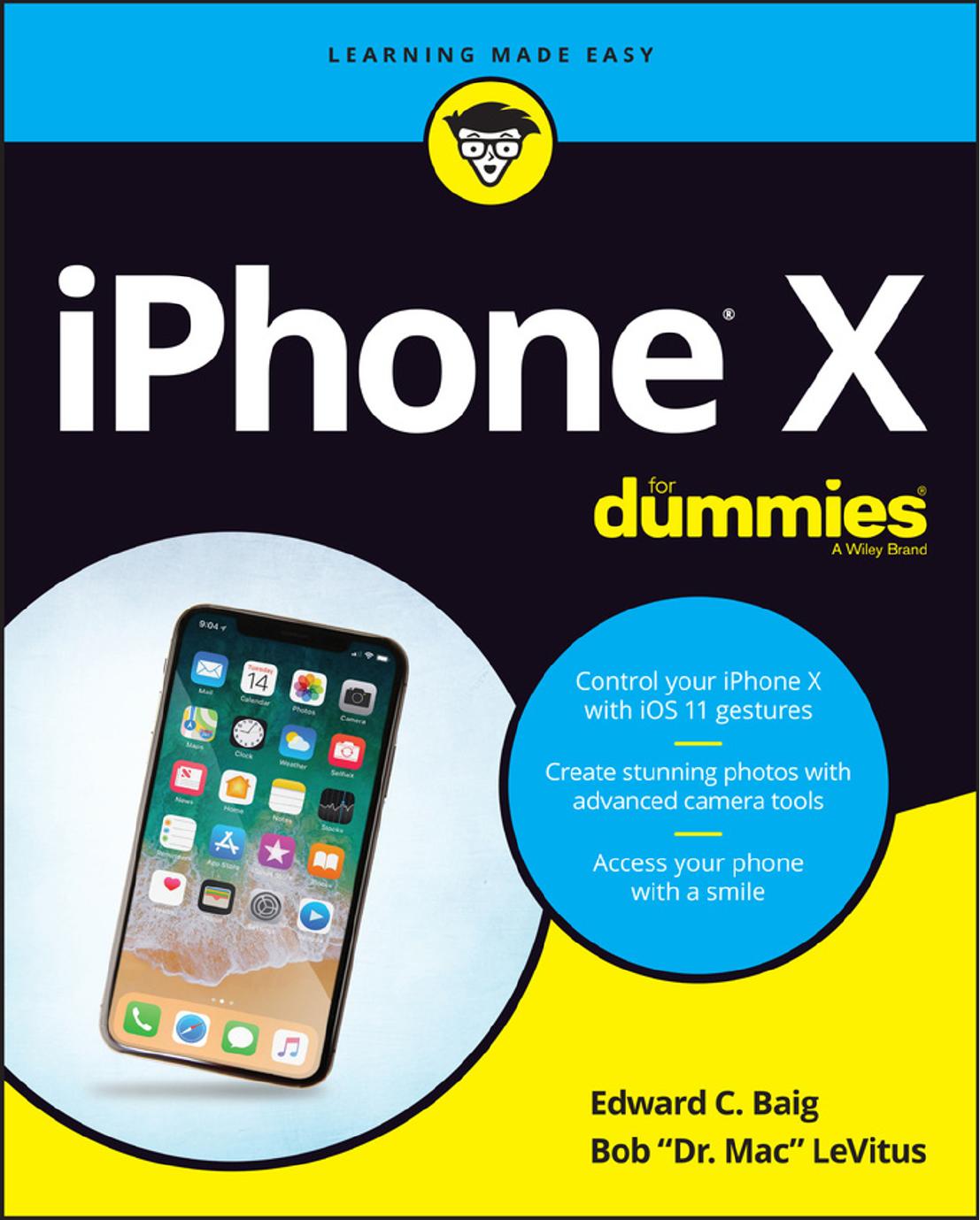 iPhone X For Dummies by Edward C. Baig; Bob LeVitus