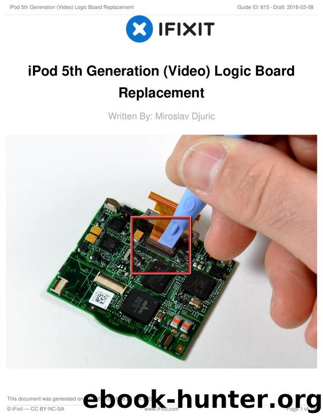 iPod 5th Generation (Video) Logic Board Replacement by Unknown