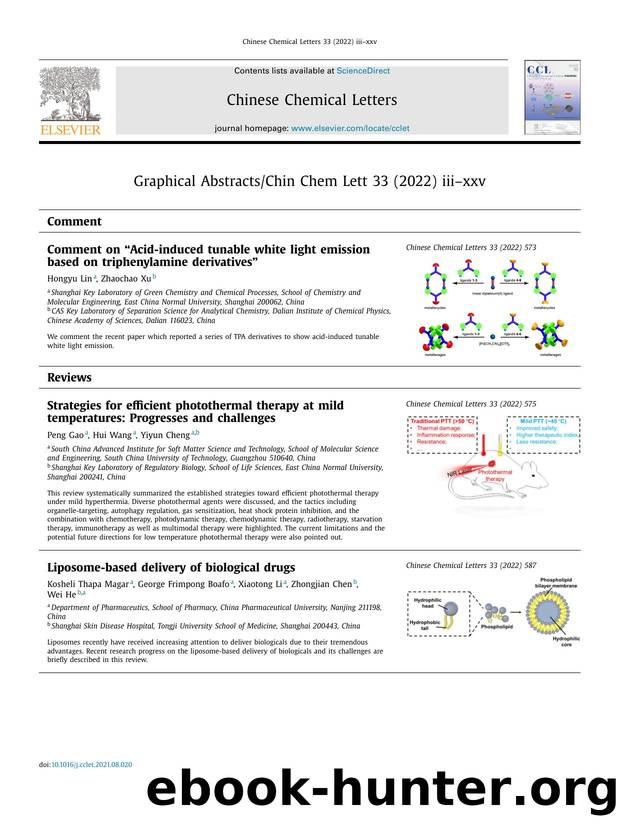 iii-xxv Graphical abstracts by Unknown