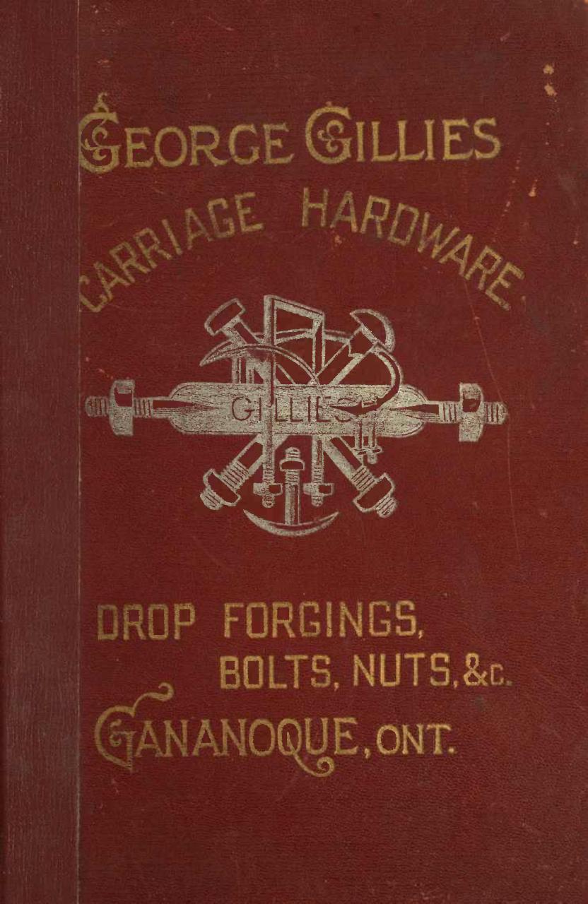 illustrated catalogue and price list of carriage hardware 1894 by Unknown