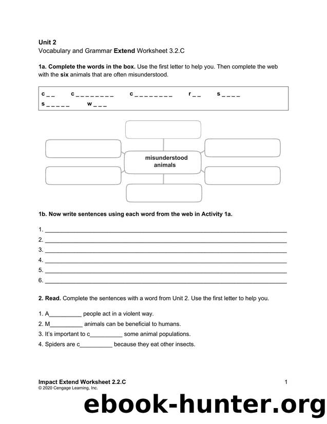 impact 3 unit 2 v and g extend worksheet 3.2.c by Unknown