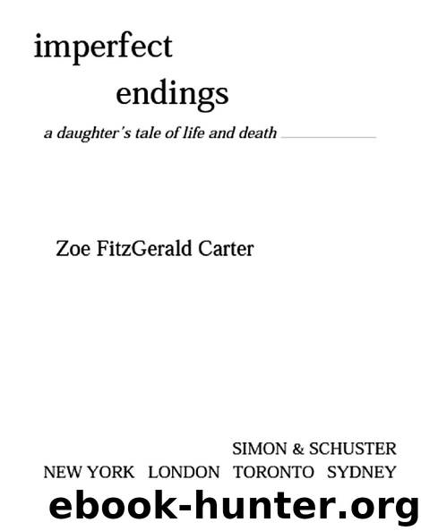 imperfect endings by Zoe FitzGerald Carter