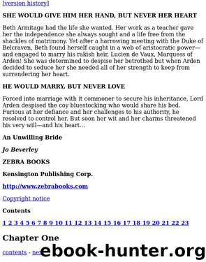 in2 by An Unwilling Bride