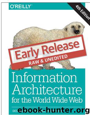 information architecture 4e by Louis Rosenfeld Peter Morville Jorge Arango