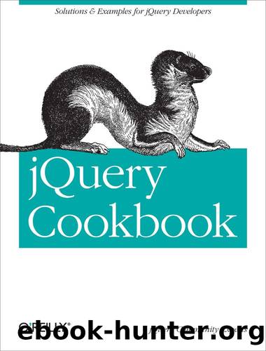jQuery Cookbook by Cody Lindley