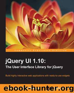 jQuery UI 1.10: The User Interface Library for jQuery by 2013
