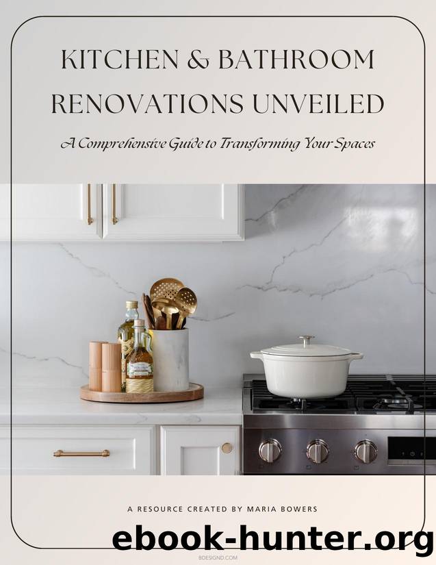 kitchen and bath e-book by maria bowers