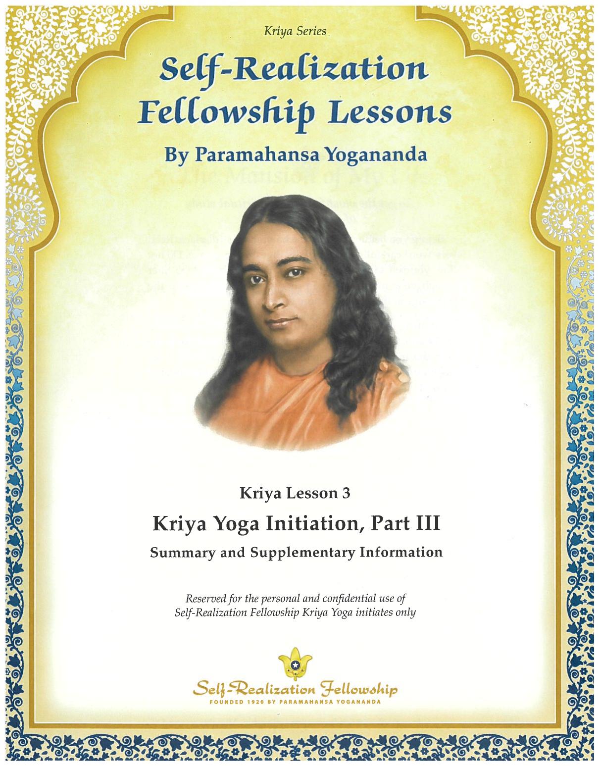 kriya yoga book collection by Babaji