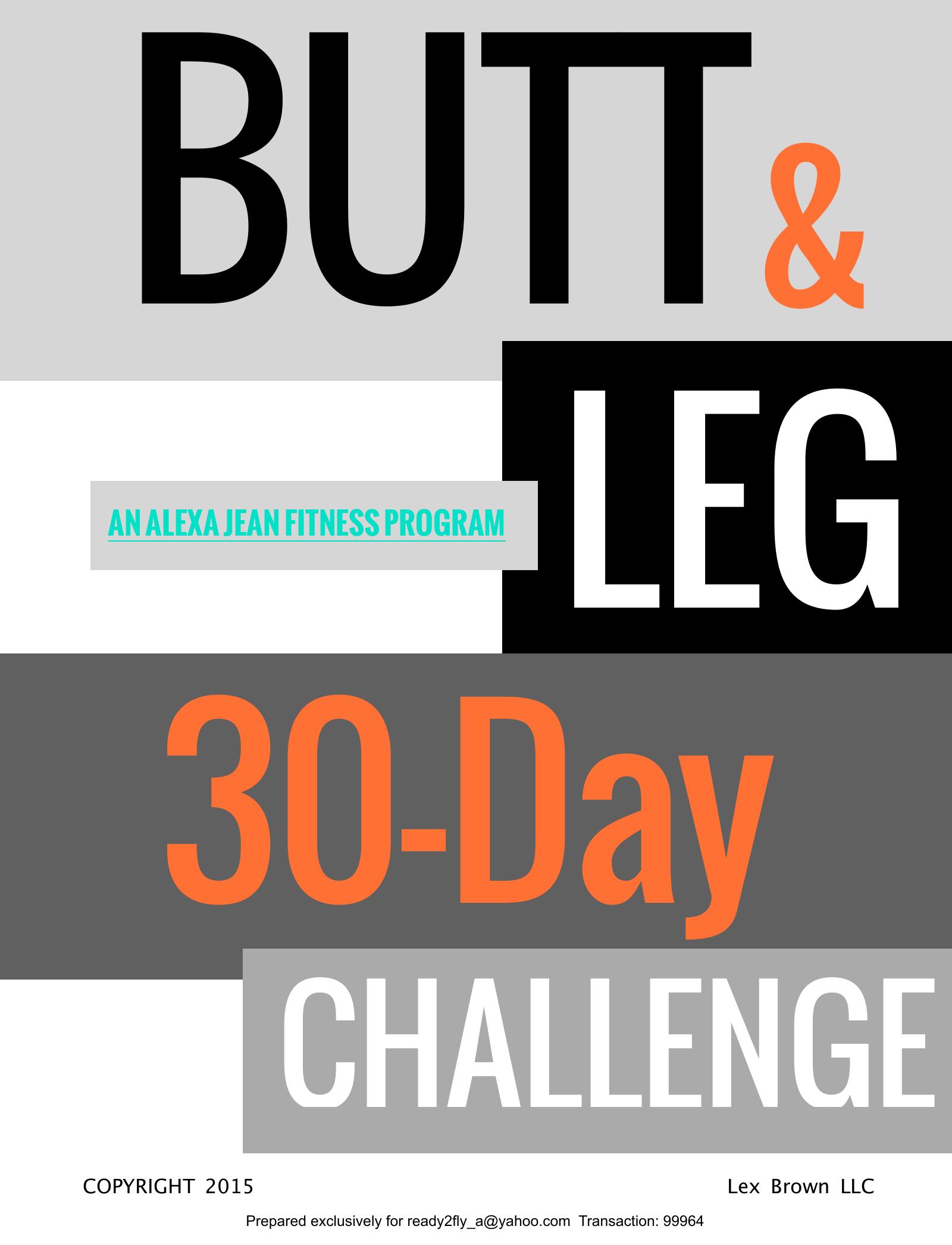 leg and butt guide FINAL.pdf by Unknown