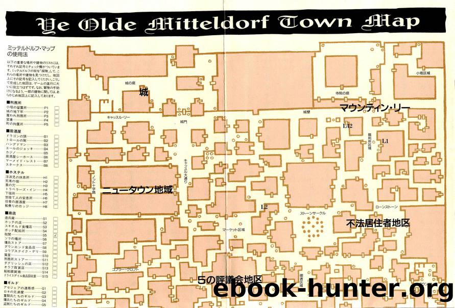 legends of valour maps by Unknown