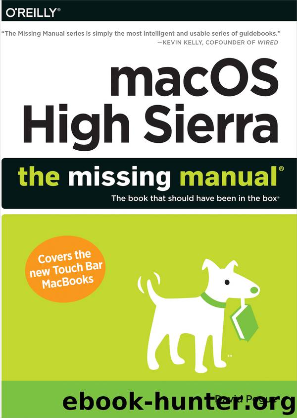 macOS High Sierra by David Pogue