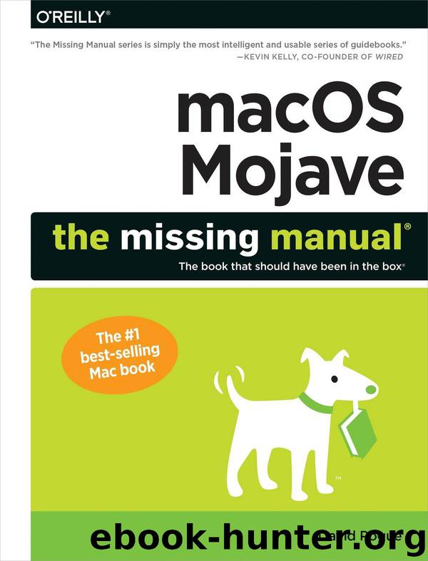 macOS Mojave: The Missing Manual by Pogue David