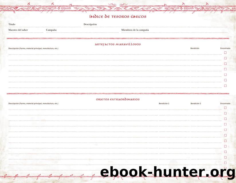 magical treasure index CAS by Unknown