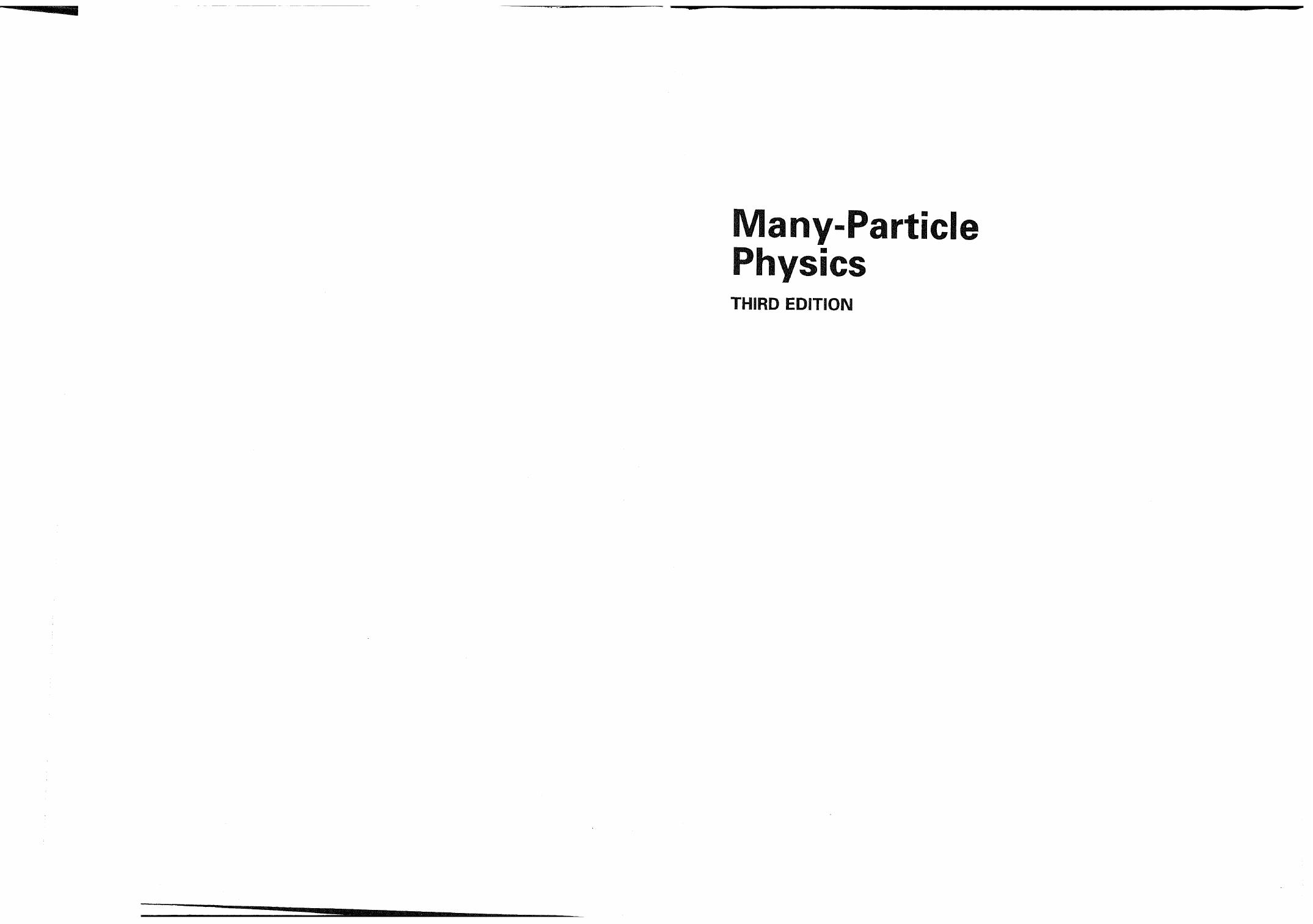 mahan-many particle physics-3rd-edition by Unknown