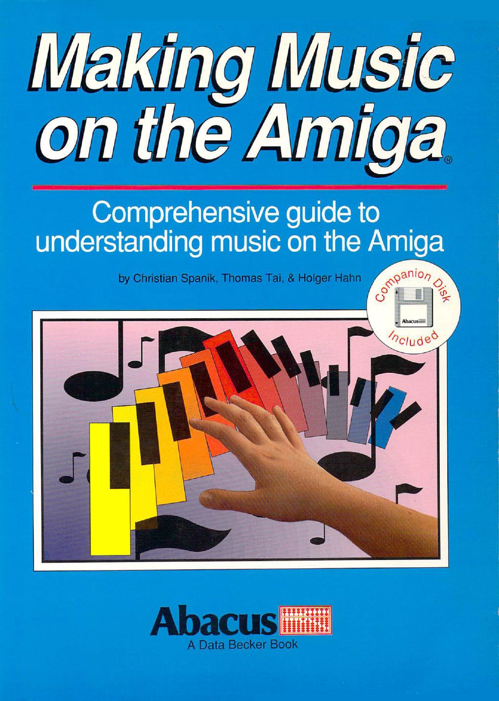 making music on the amiga by Unknown