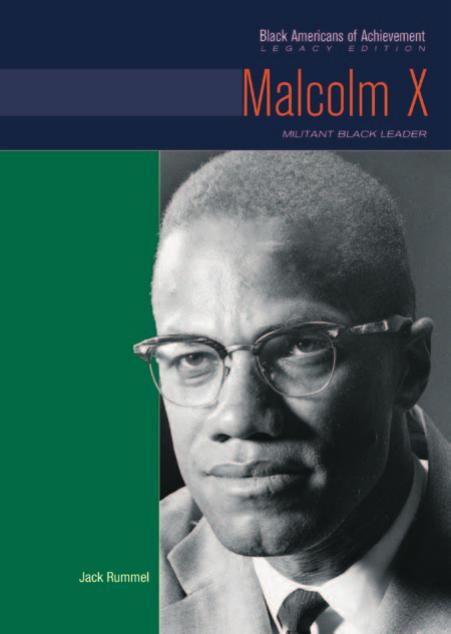 malcom x-militant black leader by Unknown