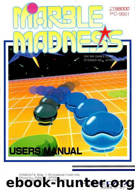 marble madness manual by Unknown