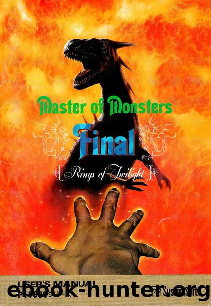 master of monsters final manual by Unknown