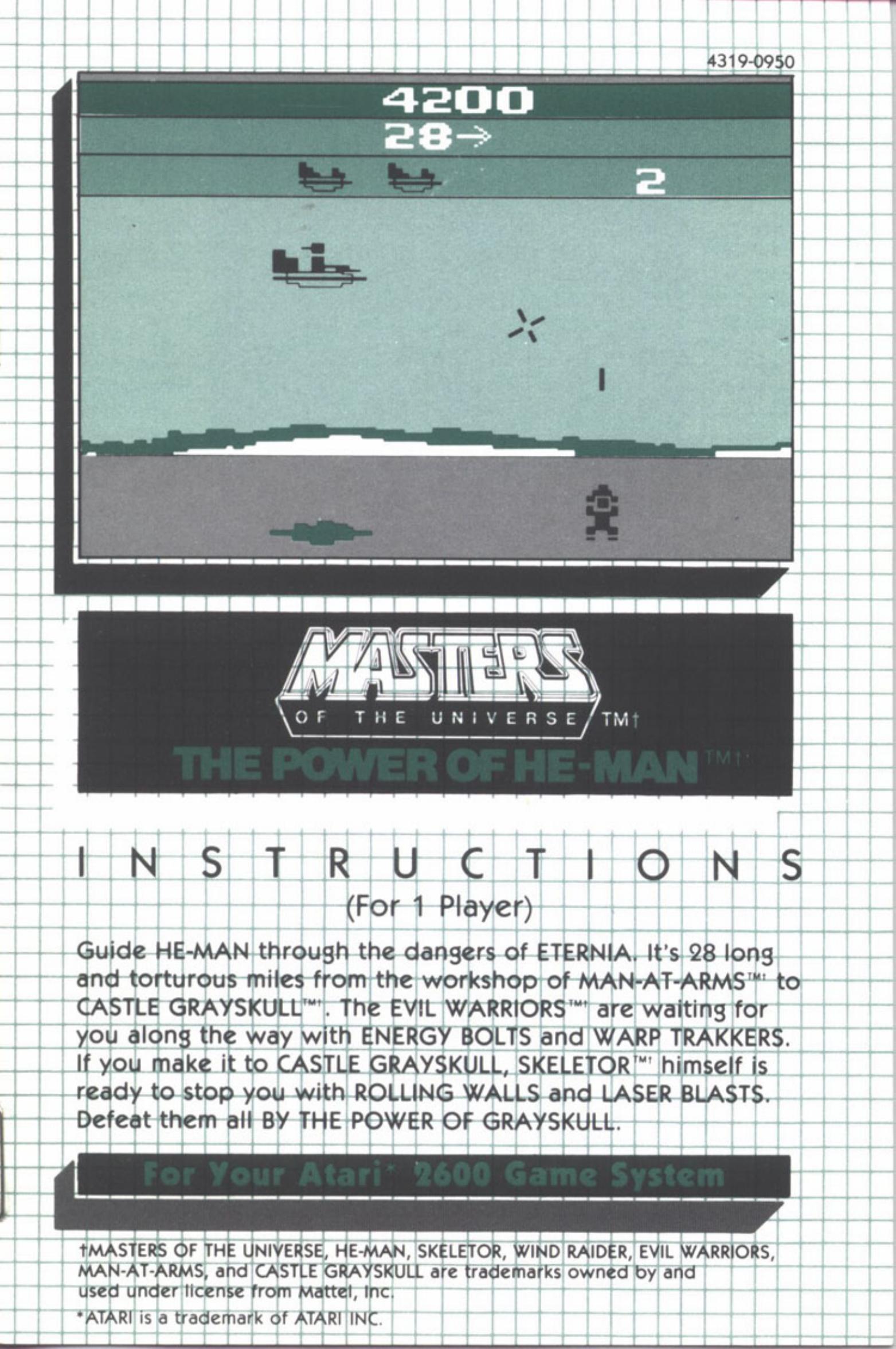 masters of the universe by the power of he-man usa