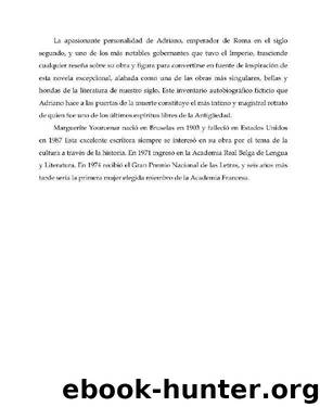 memorias de Adriano, by Yourcenar Marguerite