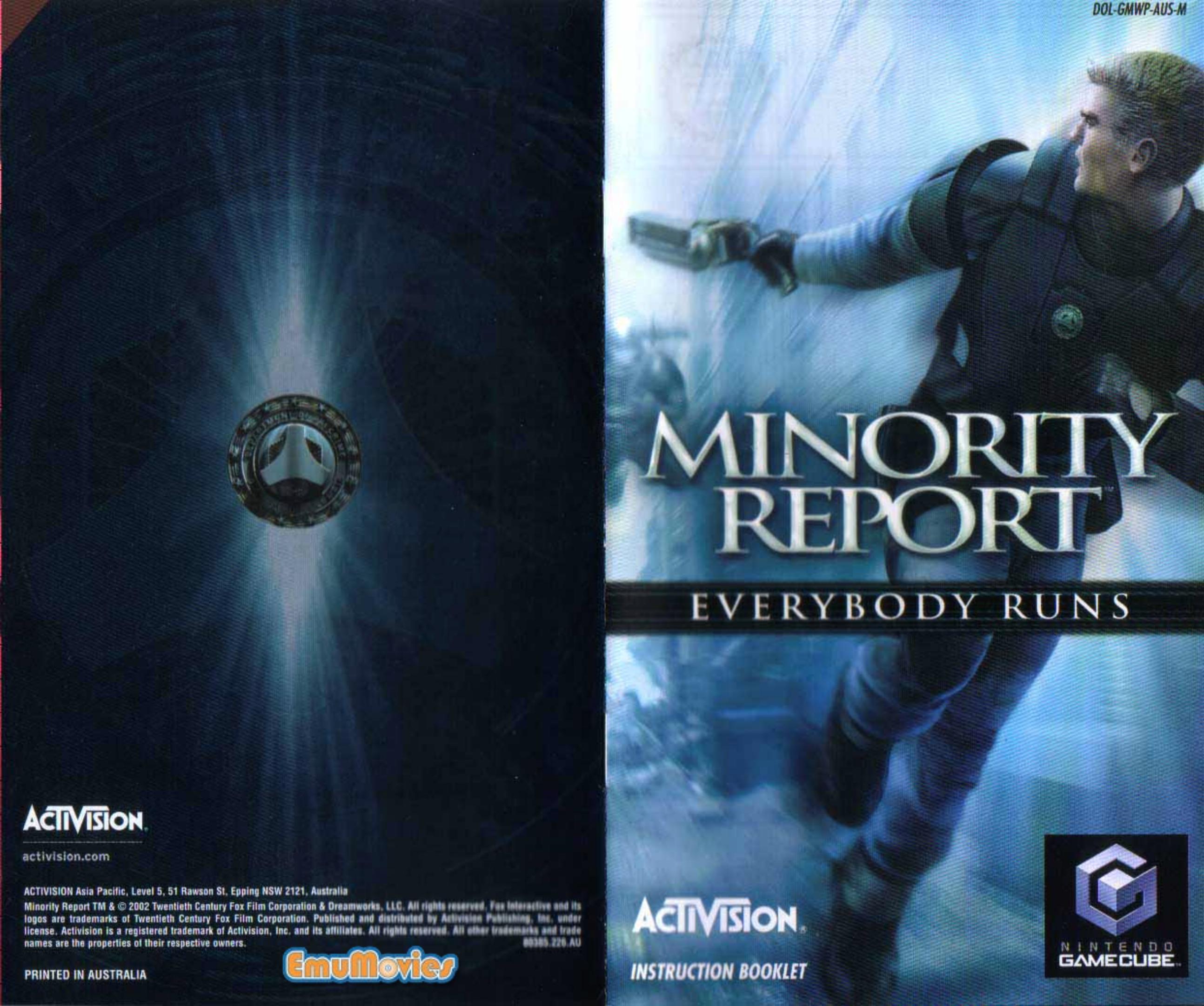 minority report by everybody runs usa